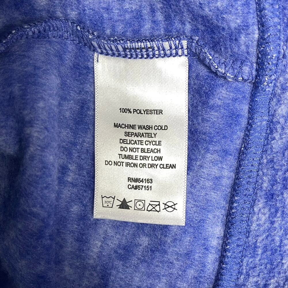 Calvin Klein Performance Zip Front Sweatshirt Blu… - image 4